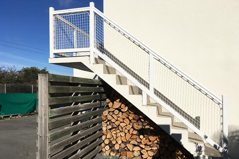 guardrail net for balcony and stairs